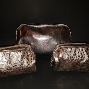 Lancome cosmetic makeup bags